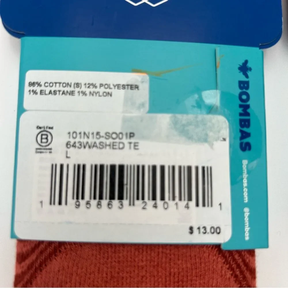 NWT Bombas Cushioned No Shows Unisex Large (Women’s 11-13)(Men’s 9.5-13) 2 Pairs